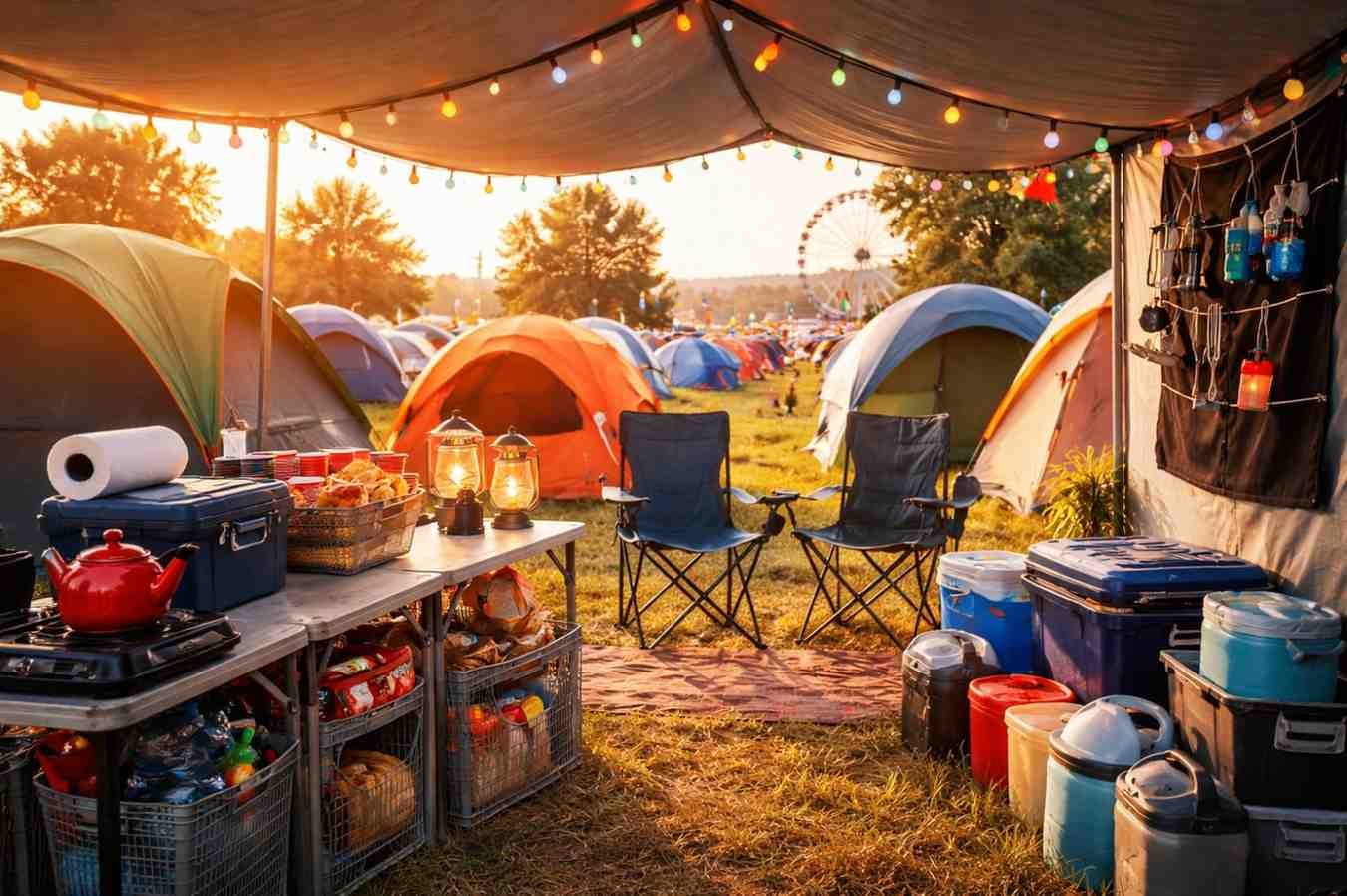 Festival Campsite Organization Tips Stay Comfortable, Organized & Stress‑Free