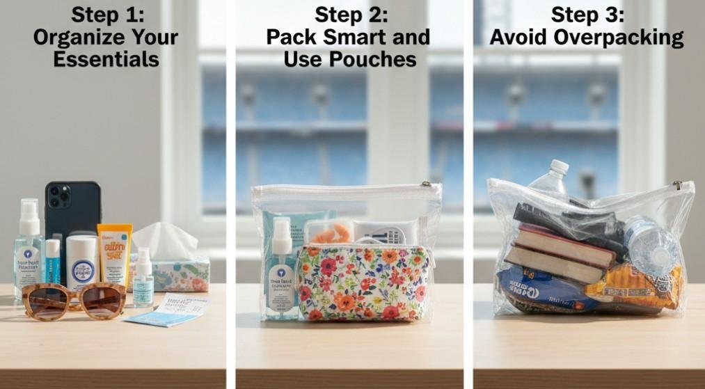 How to Pack a Clear Bag for Maximum Efficiency