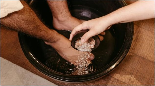 How do I fix my feet after walking miles at a festival?